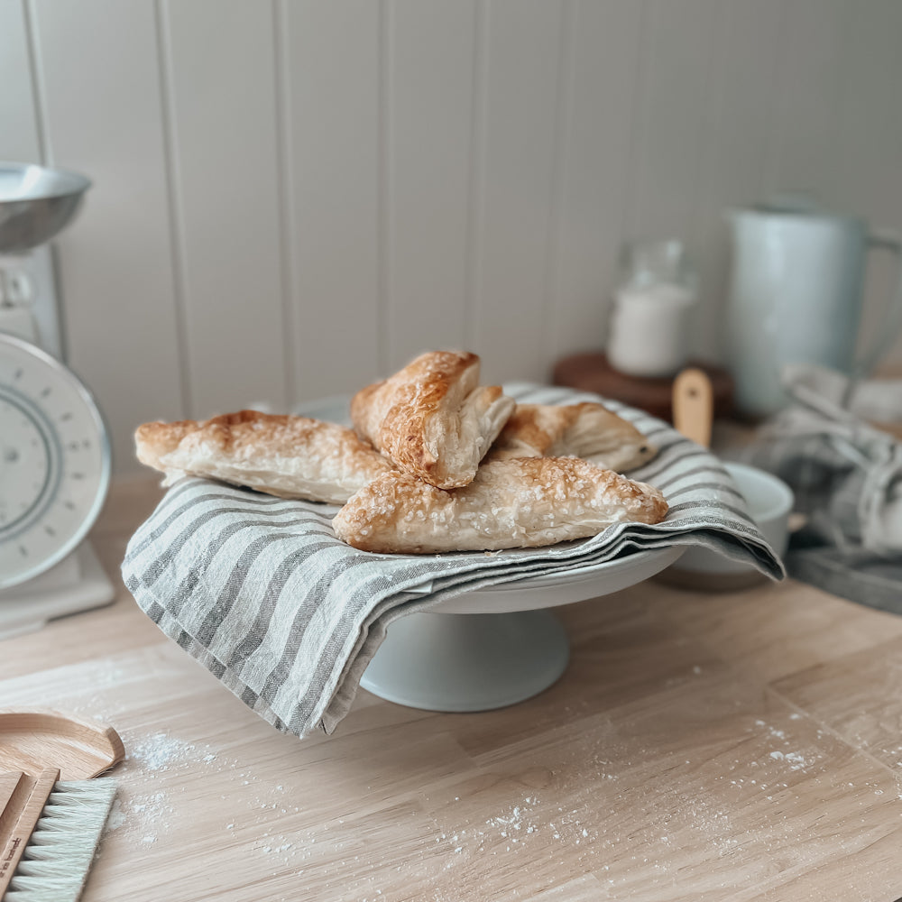 Linen Kitchen Towels — BRASS + OAK